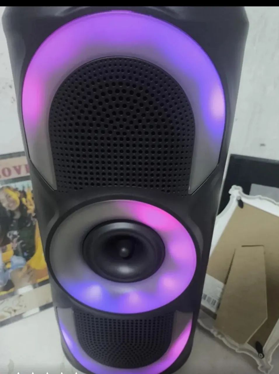 Caixa De Som Bluetooth Potente 50w