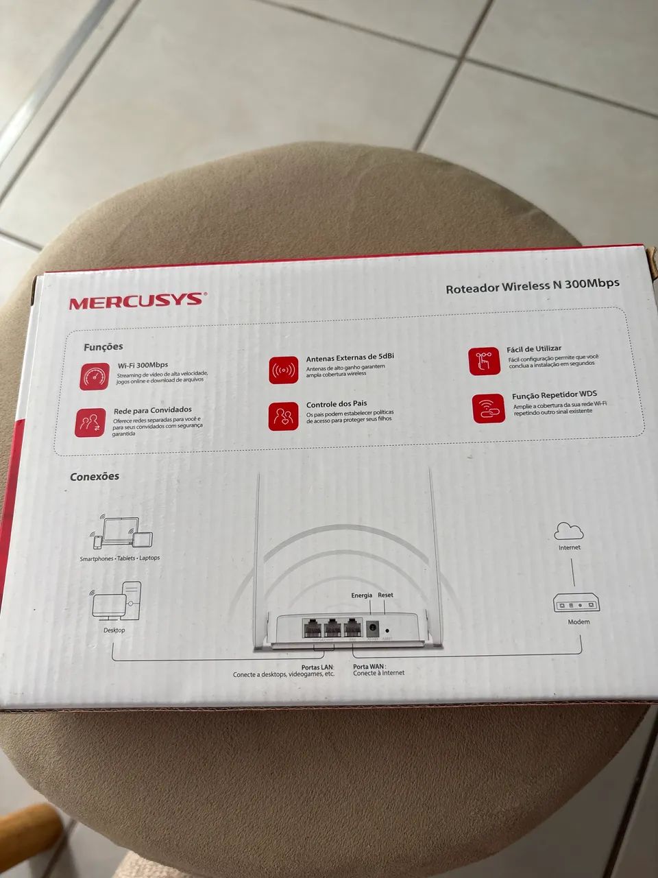 RoteadorWireless N 300Mbps - Foto 4