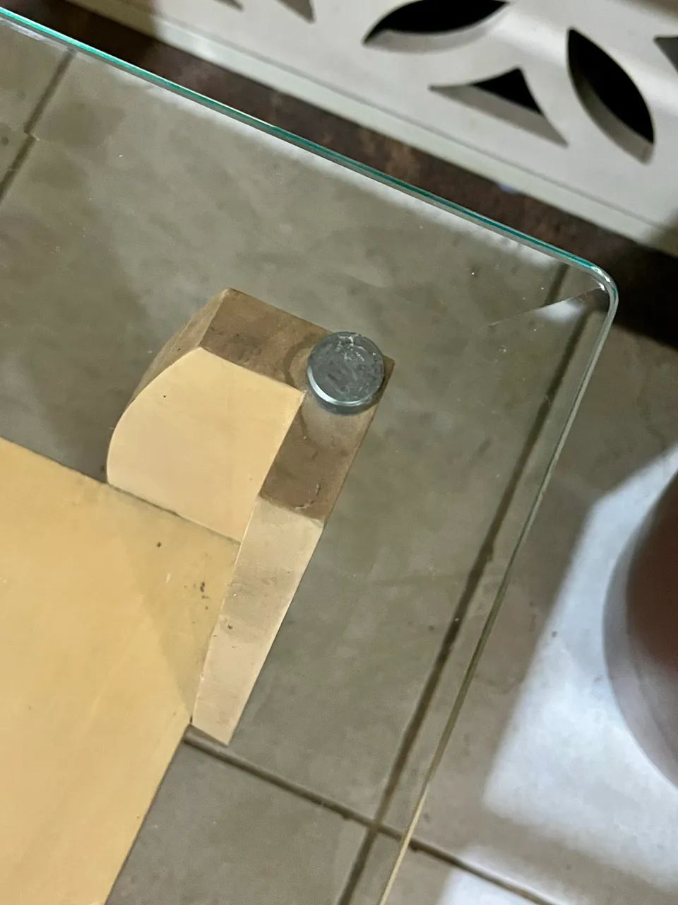Mesa de cabeceira ou centro tampo vidro bisoltado temperado - Foto 5