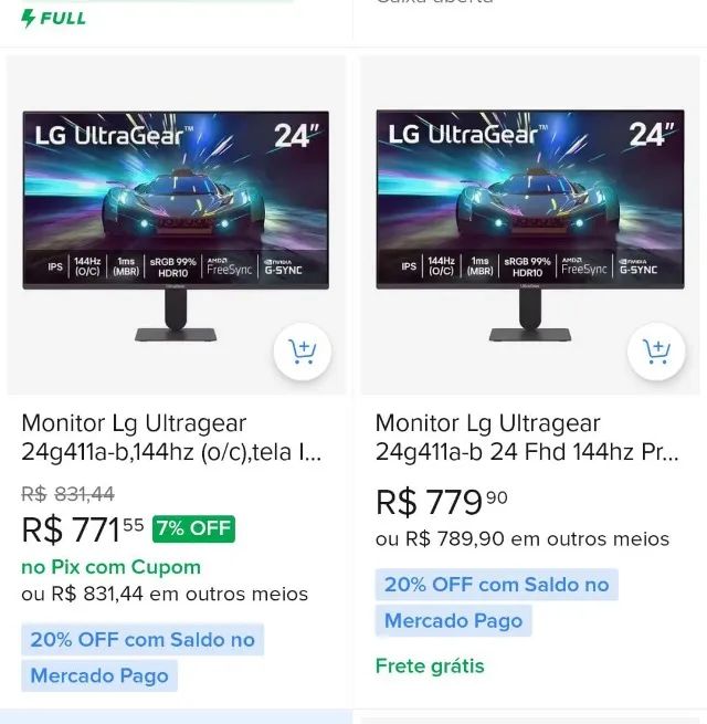 Monitor game