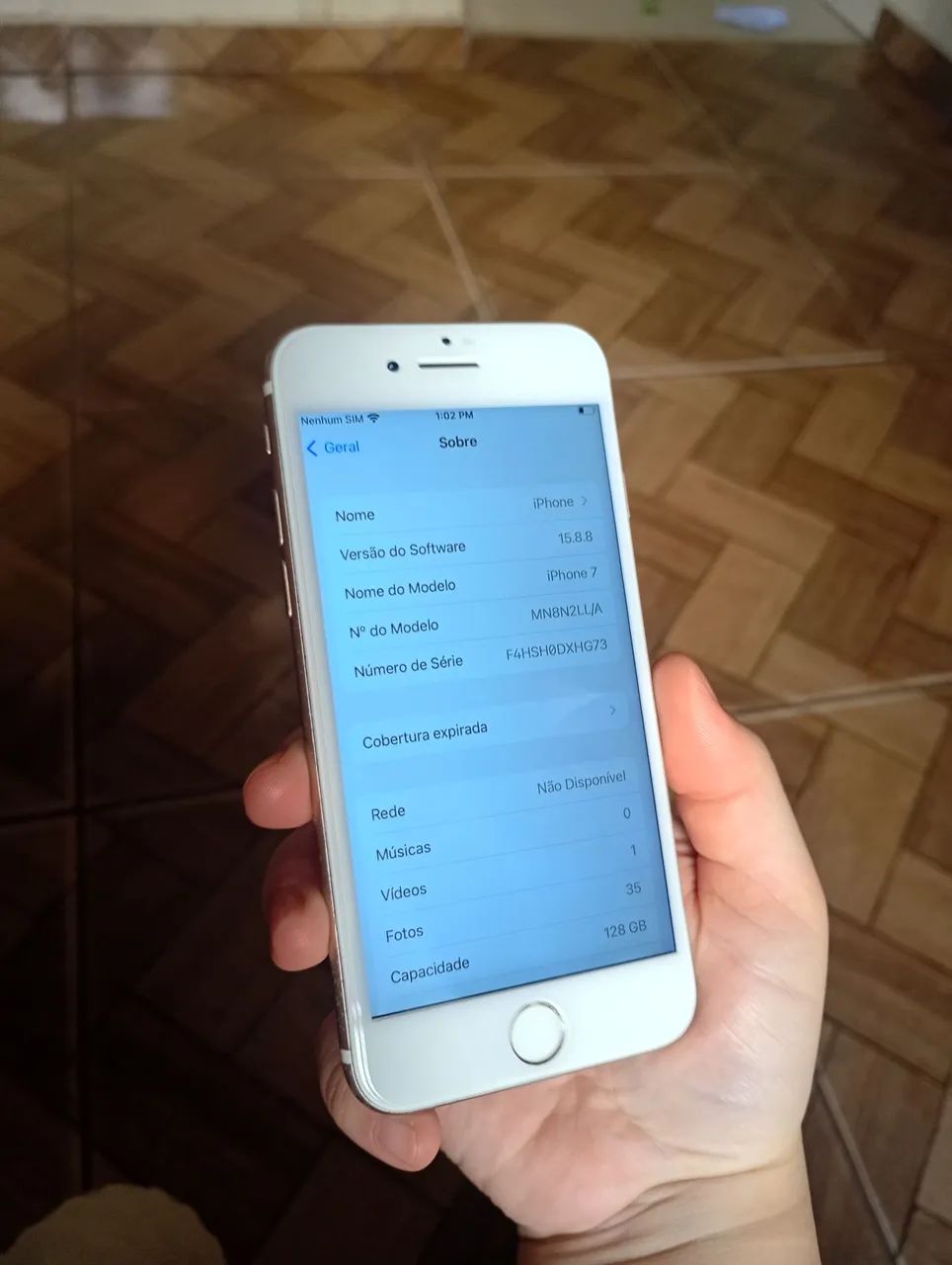 iPhone 7 128gb saúde da bateria 100% - Foto 3