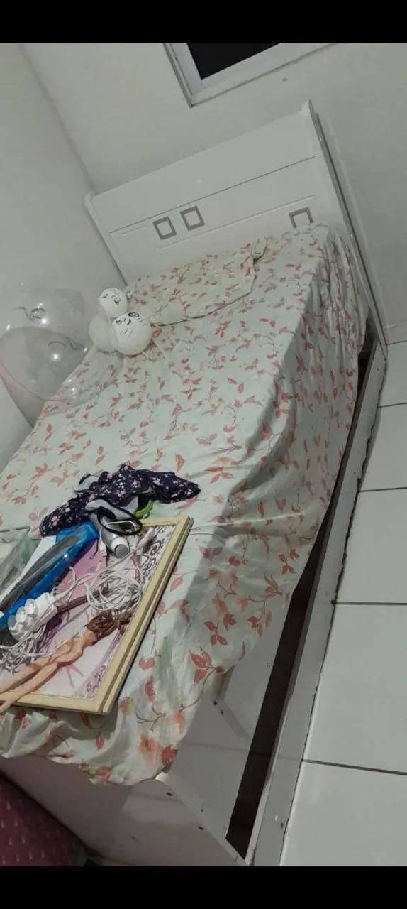 Cama com bicama completo 