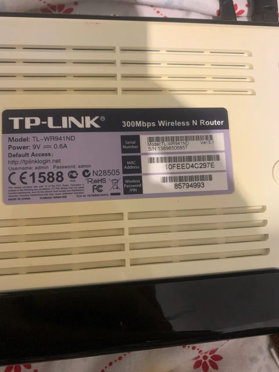 Modem router TP Link 300mbps wireless Internet  - Foto 2