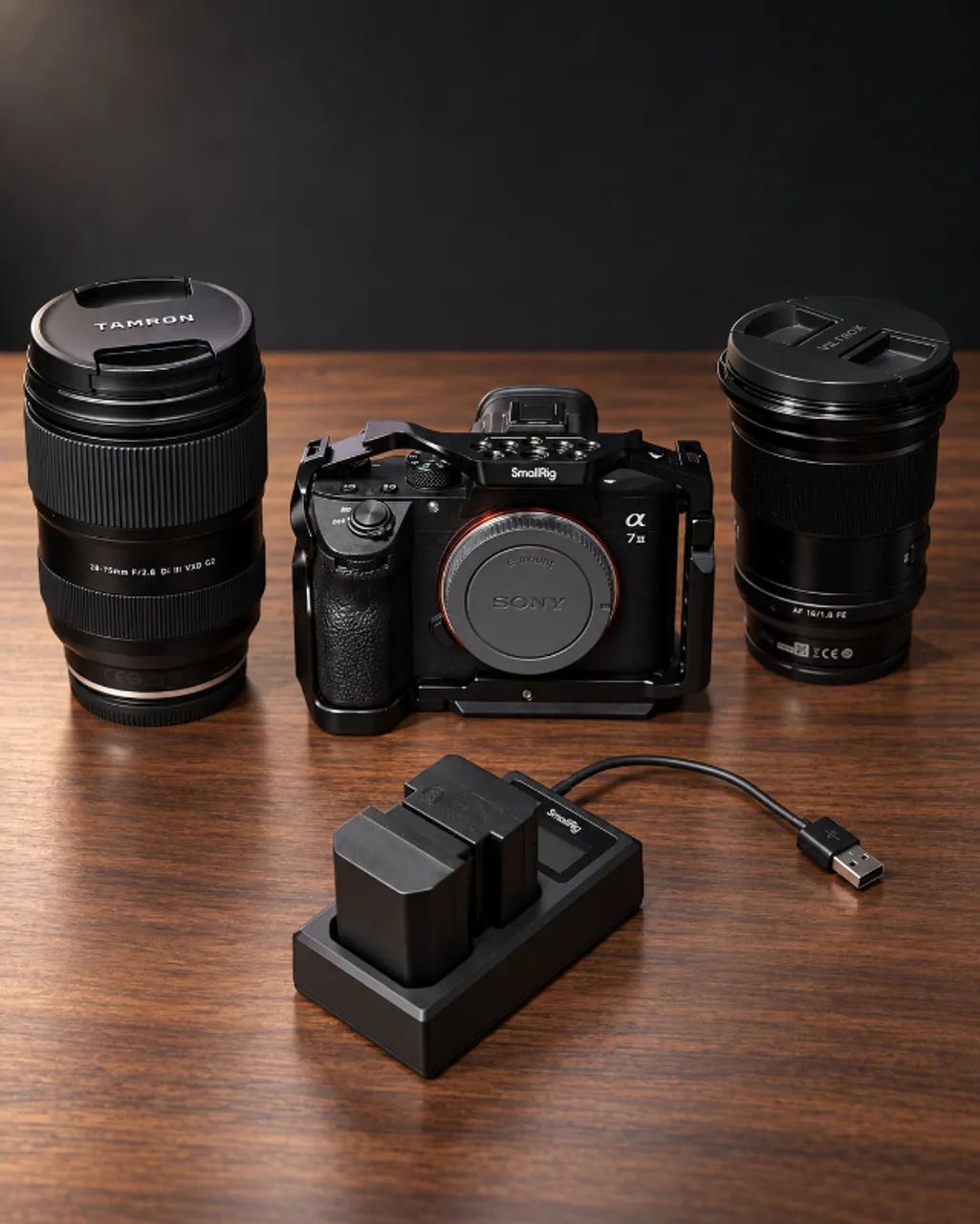 Kit Sony A7 III + Tamron 28-75mm G2 2.8 + Viltrox 16mm f/1.8 +