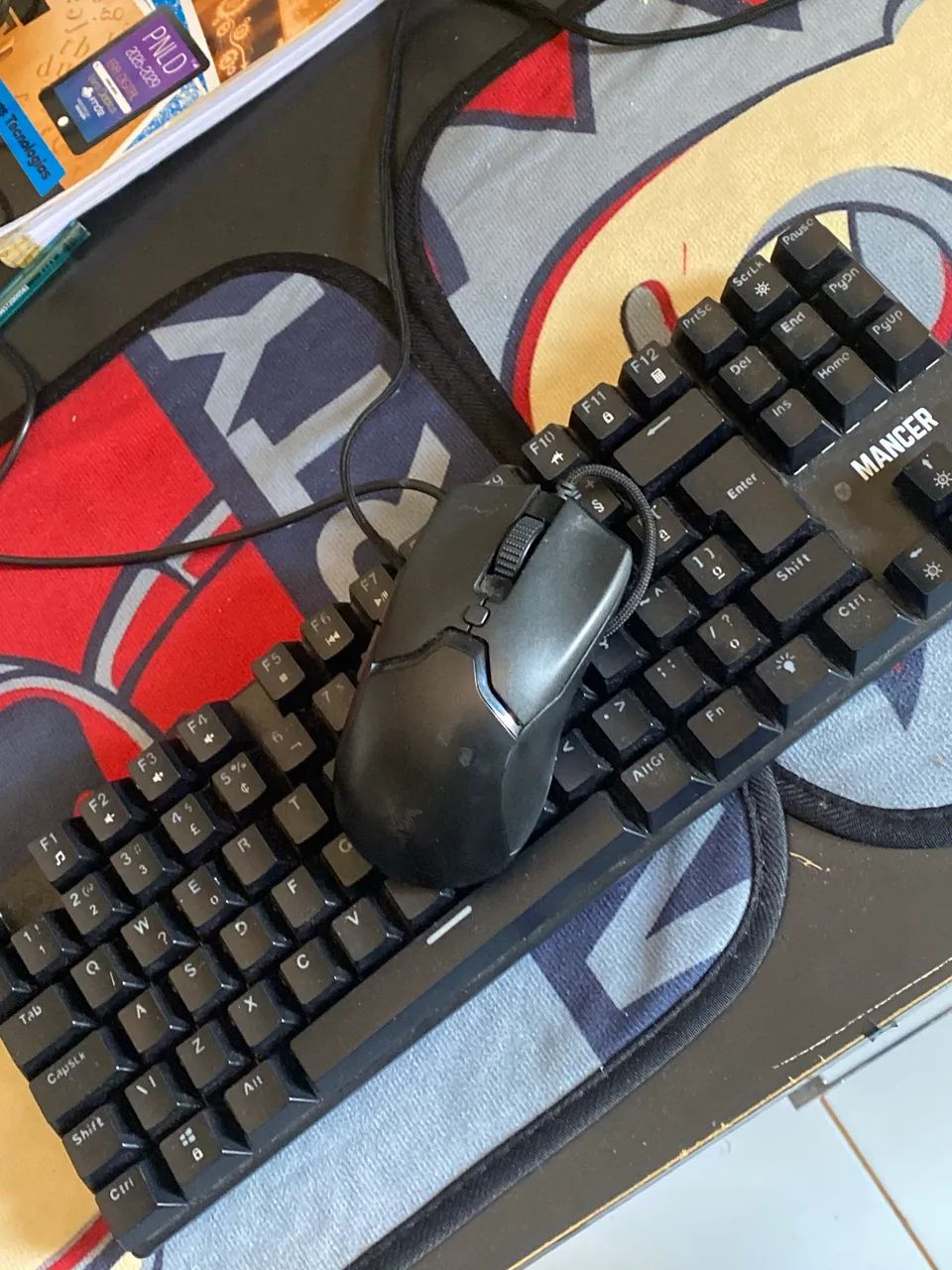 Teclado e Mouse gamer