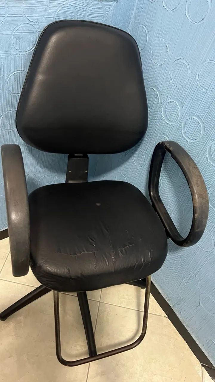 Cadeira de Cabeleleira + espelho 