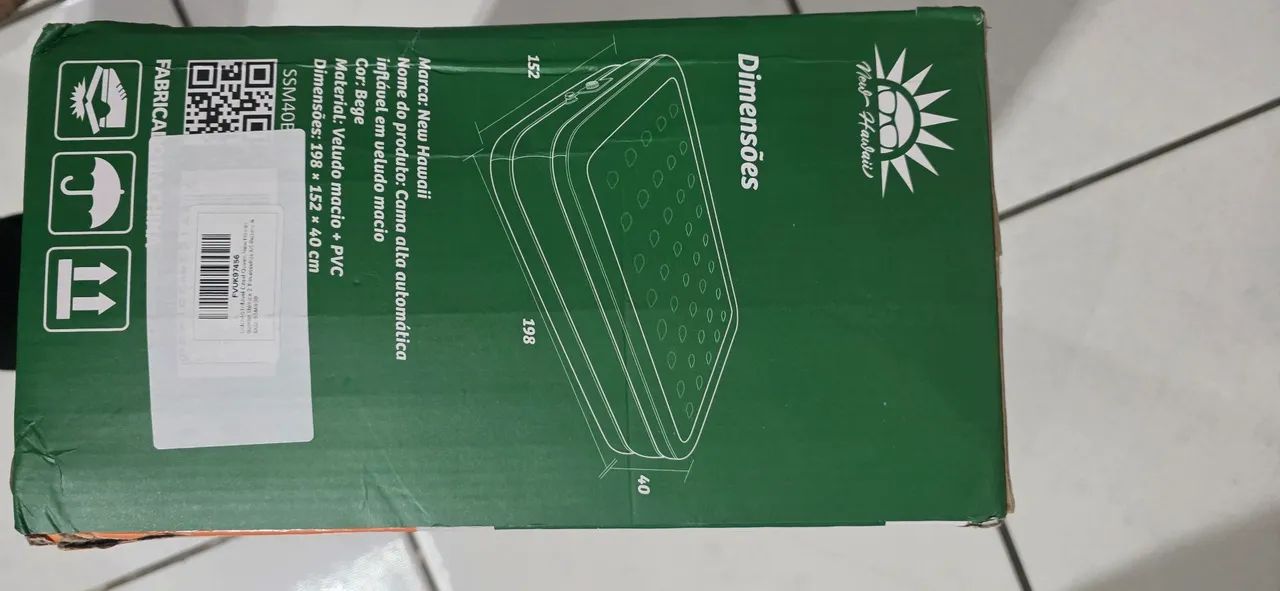 Colchão inflável