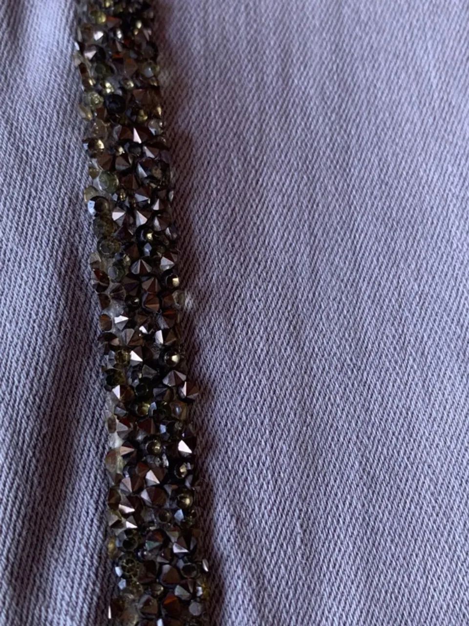 calça skinny cinza zara  - Foto 3