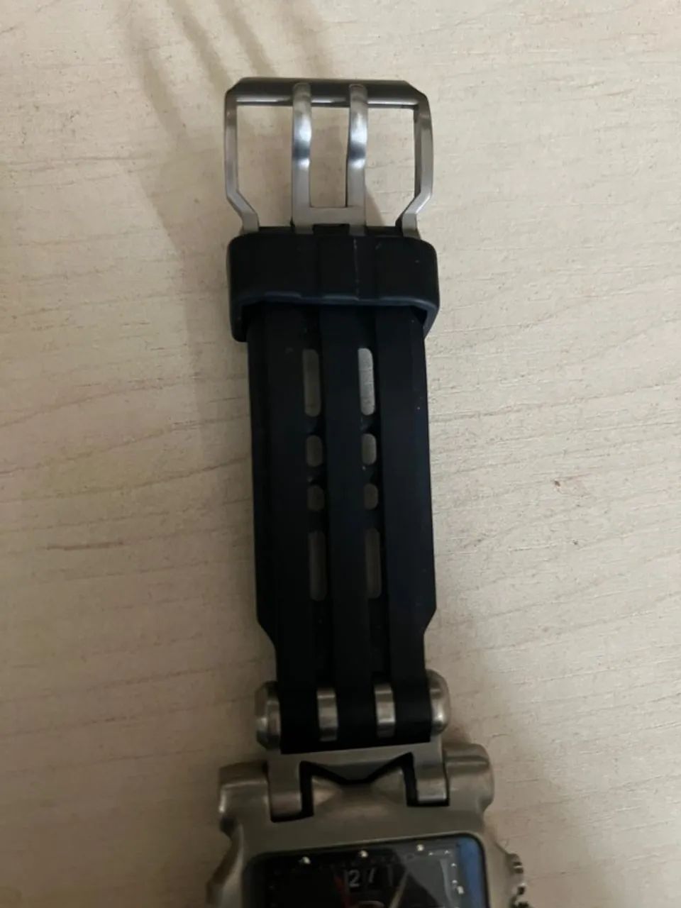 Relógio Minute Machine (Caixa e Terminais da pulseira originais e pulseira de borracha RP) - Foto 3
