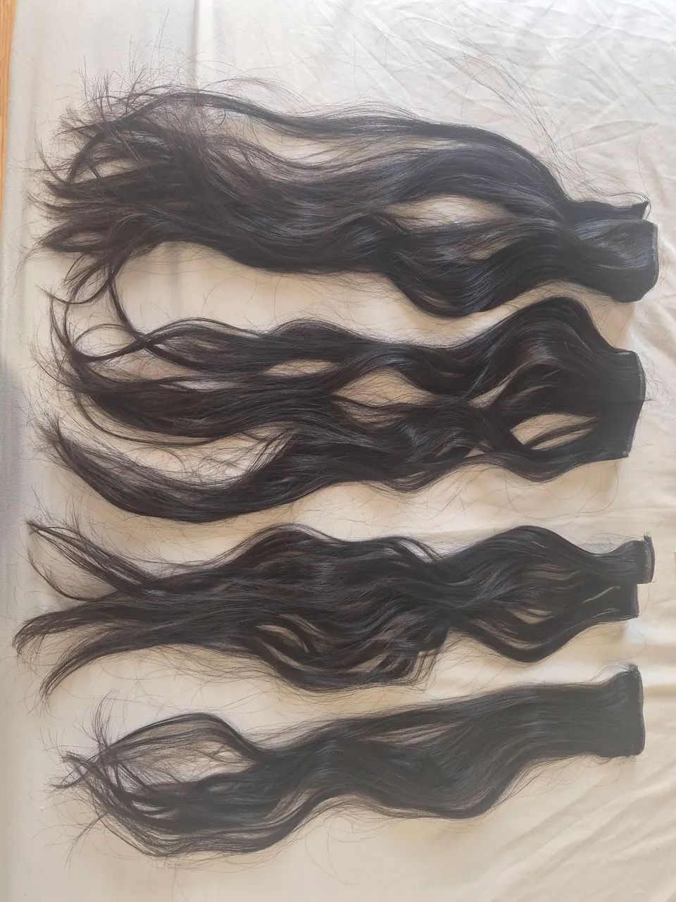 Cabelo humano, mega hair brasileiro do sul - Foto 2