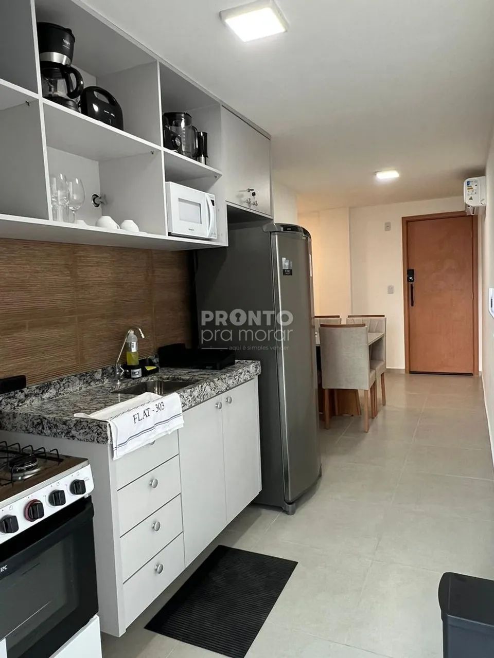 Flat com 1 quarto em Carneiros