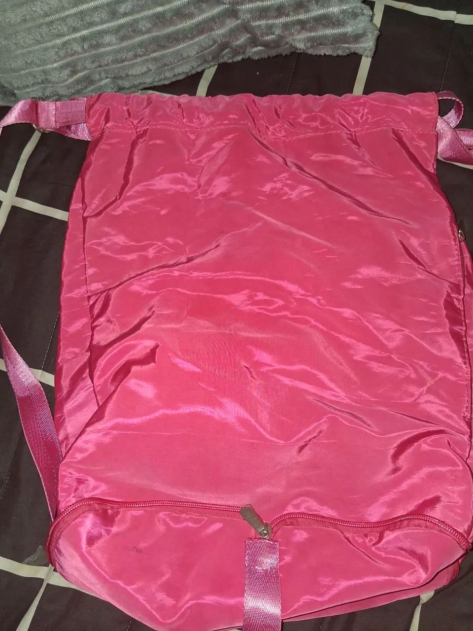 Mochila Sacola Pink - Foto 2
