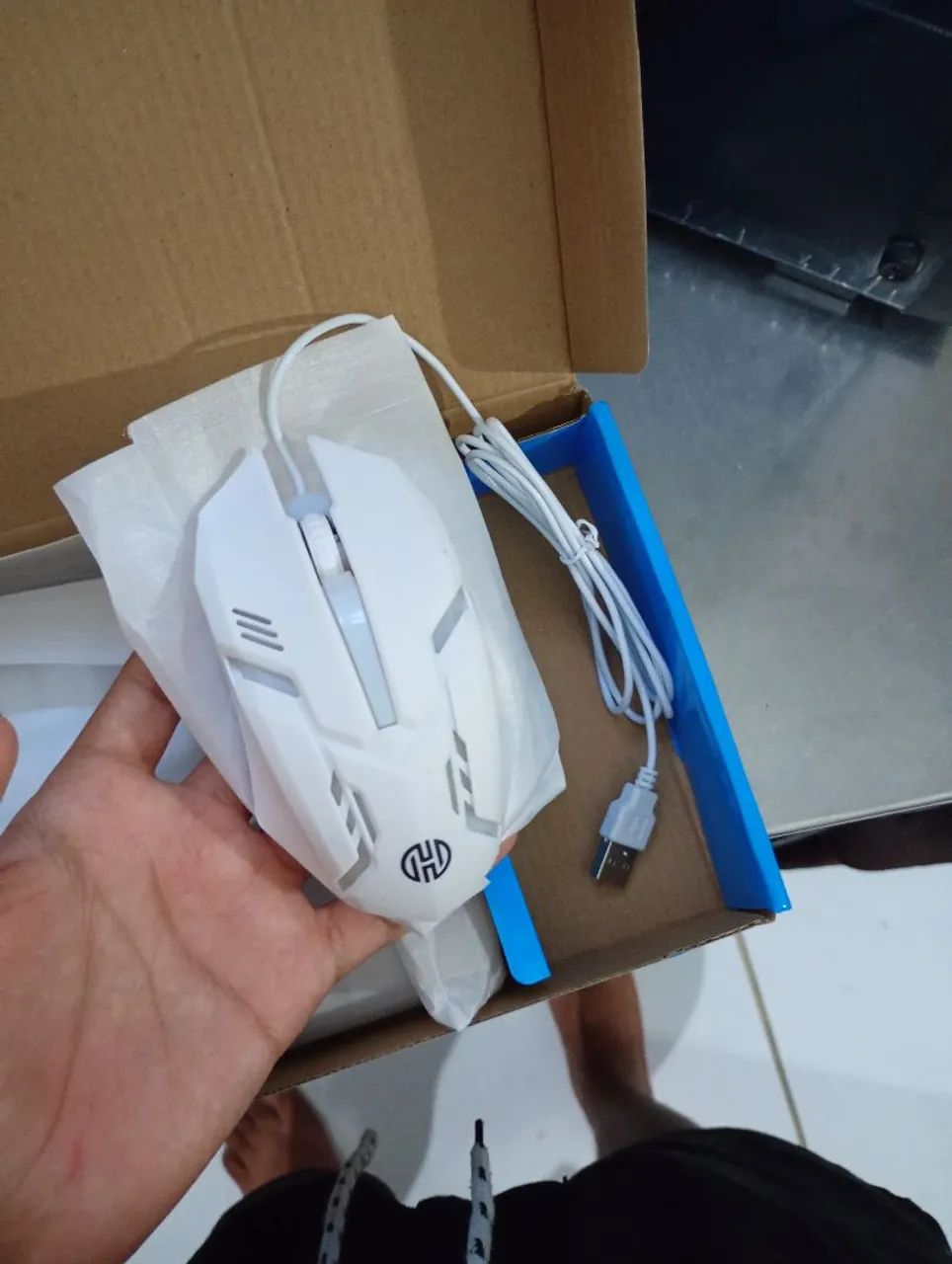 Kit teclado+mouse gamer rgb - Foto 4
