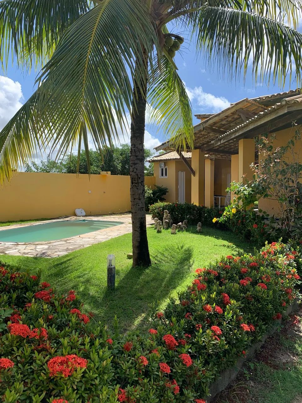 Casa na praia do saco