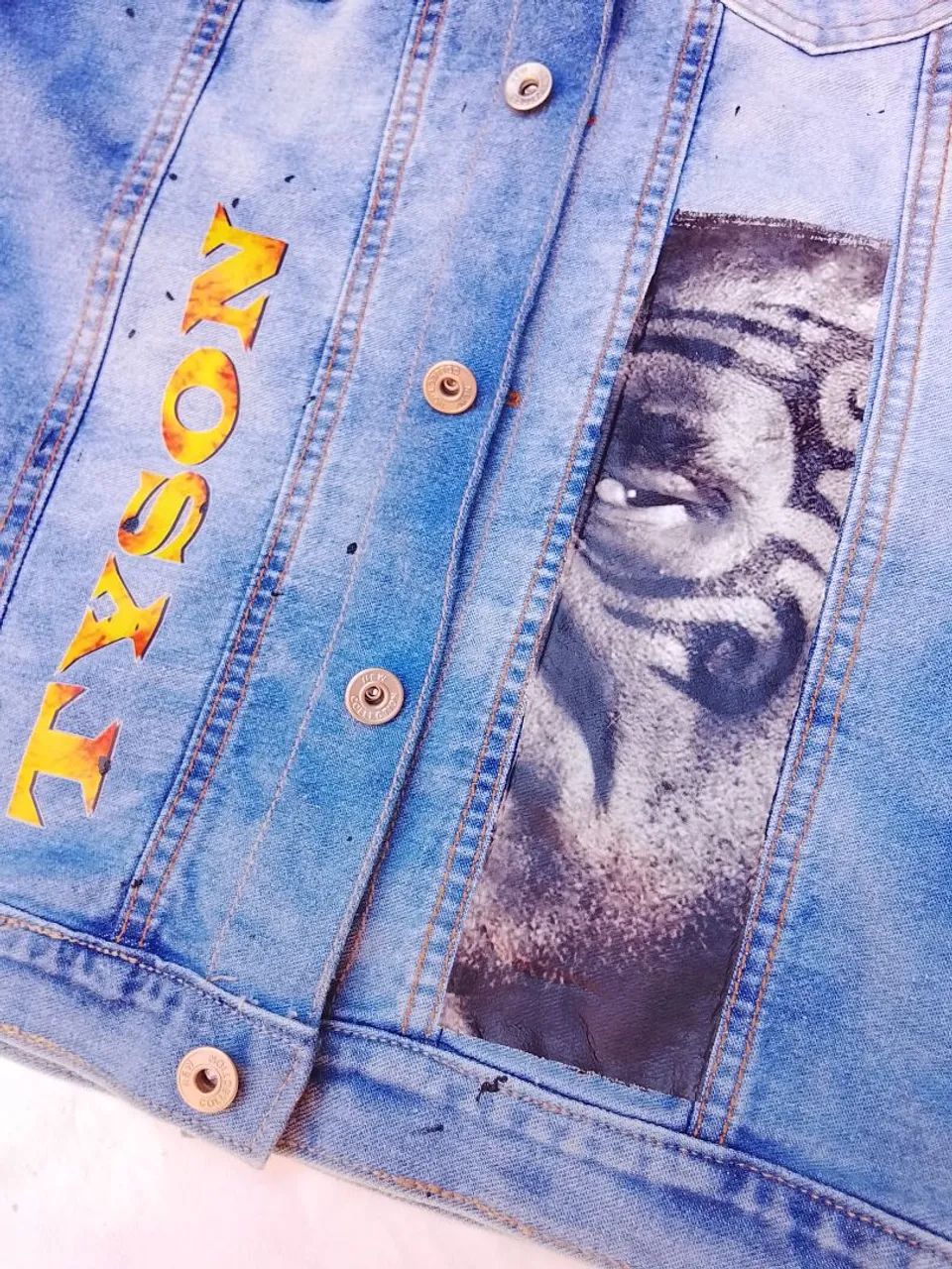 jaqueta mike tyson king 1/1 m - Foto 5