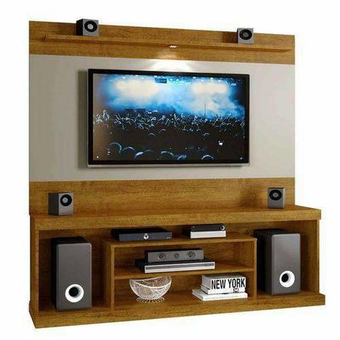 Novidade! Estante Home Para Tv Até 55 Polegadas Portinari ? Mel ? Mavaular