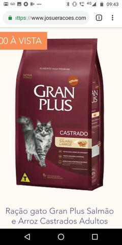 Ração granplus gato 10 kg premium especial - Foto 3