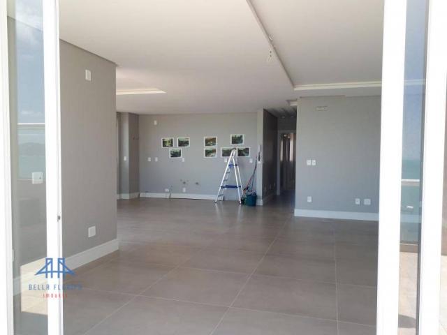 Magnífica cobertura, pé na areia em canasvieiras, com 330 m² privativos, 05 dormitórios, v - Foto 12