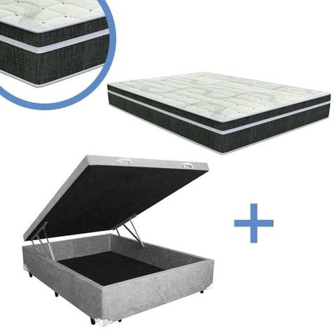 Cama box casal e colchão promoção!