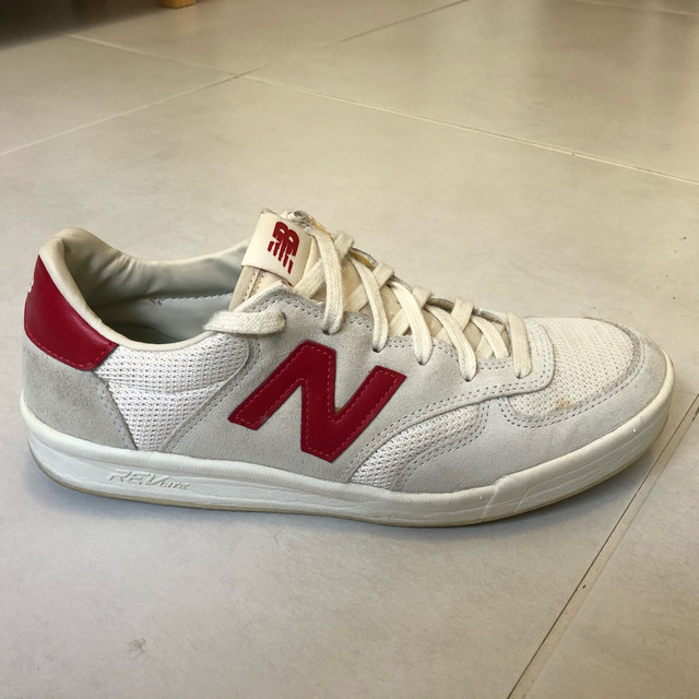 tenis de couro new balance