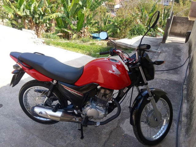 VENDO FAN 125 KS *RARIDADE* COM 4 MIL KM RODADOS