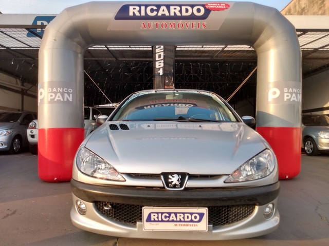 PEUGEOT 206 1.4 8V FLEX COMPLETO FINANCIO 100% 2008