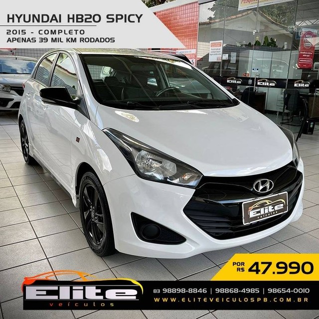 HB20 2015/2015 1.0 SPICY 12V FLEX 4P MANUAL