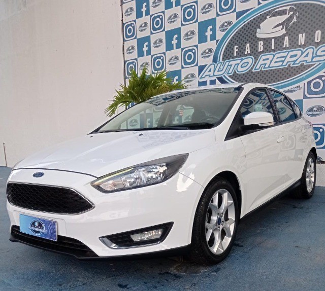 FORD FOCUS 2.0 SE PLUS  FLEX  2018 COMPLETO IPVA 2021 PAGO EXTRA!