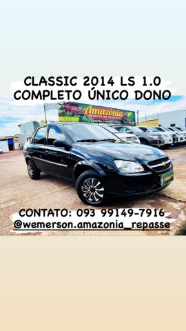 CLASSIC 2014 LS 1.0 COMPLETO NA AMAZÔNIA REPASSE DE VEÍCULOS