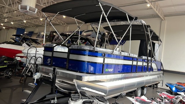 Pontoon F-boat Fluvimar 9500 + Motor de popa 250hp Mercury (Catamarã) - Foto 3