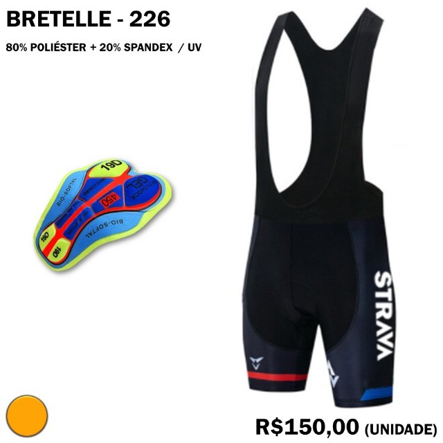 Bretelle de Ciclismo Strava - Modelo 226