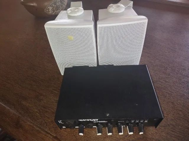 Caixa de som e receptor áudio - Foto 4