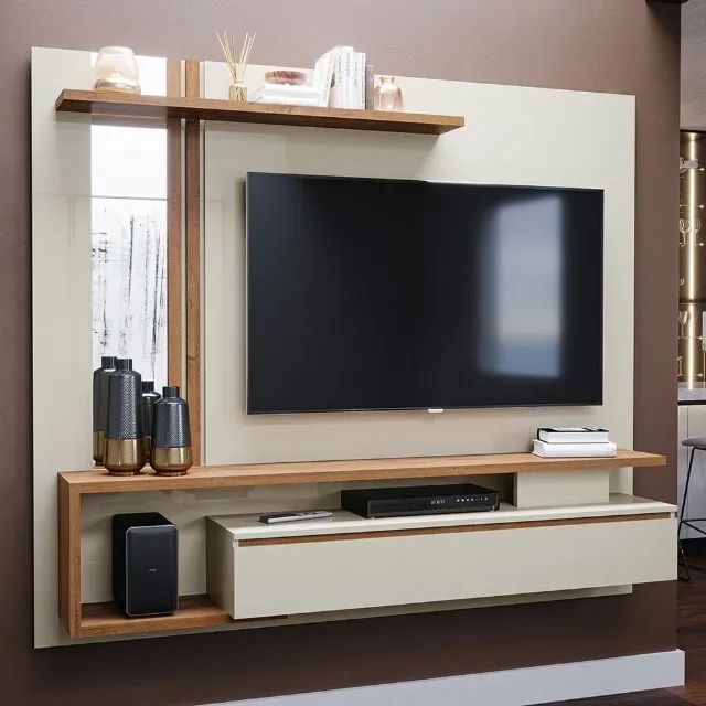 Painel Treviso em MDF, Espaço para Tv ate 60" (Novo)
