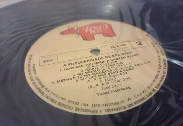 Lp A Popularidade De Bee Gees Disco De Vinil 1975 Duplo - Foto 4