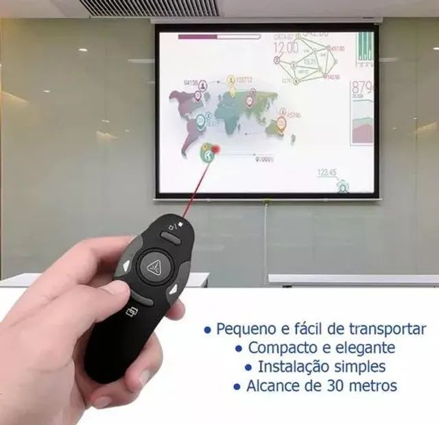 Apresentador de slides com laser para Pc e Notebook  - Foto 4