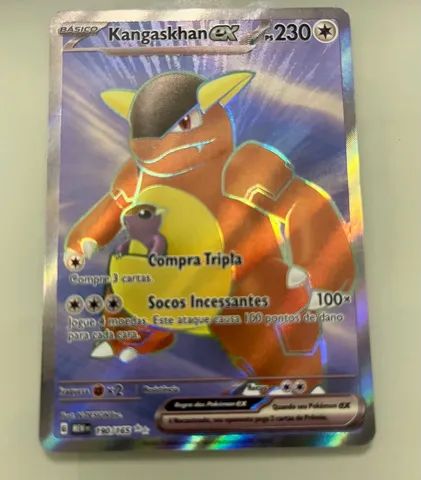 Kangaskhan Ex 151 Carta Pokémon Tcg Original+10 Cartas