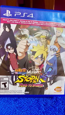 Jogo Ps4 Naruto Storm 4 Road To Boruto Midia Fisica