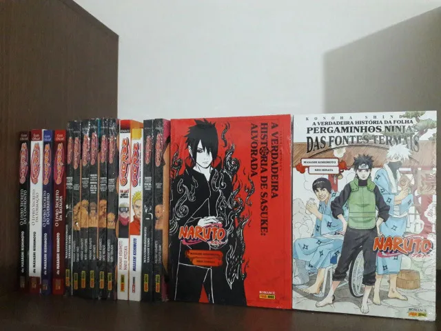 Naruto Coleçao Completa Mangas 1 Ao 72 (pocket)