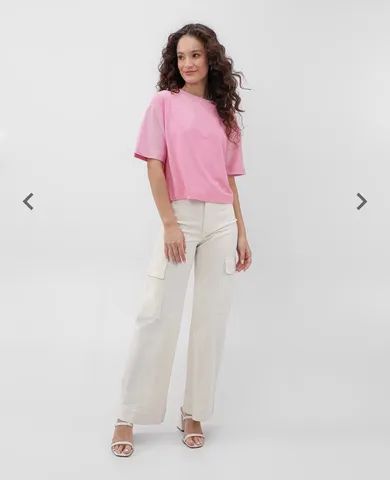 Blusa Rosa Cintilante 