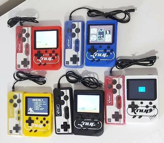 Mini Vídeo Game Portátil Retrô Sup C/ 400 jogos + 1 Controle para