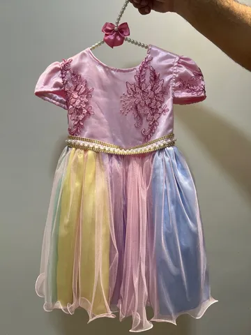 Fantasia Vestido Princesa Sofia Disney Tamanho 3/4 Anos, Roupa Infantil  para Menina Lorcon Usado 91580097