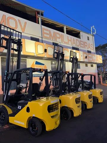 Empilhadeira NOVA ZERO Hangcha 2,5t Diesel - Foto 3