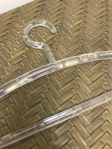 Kit 20 Cabides acrílico luxo 