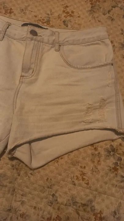 Short jeans feminino 38 - Foto 2