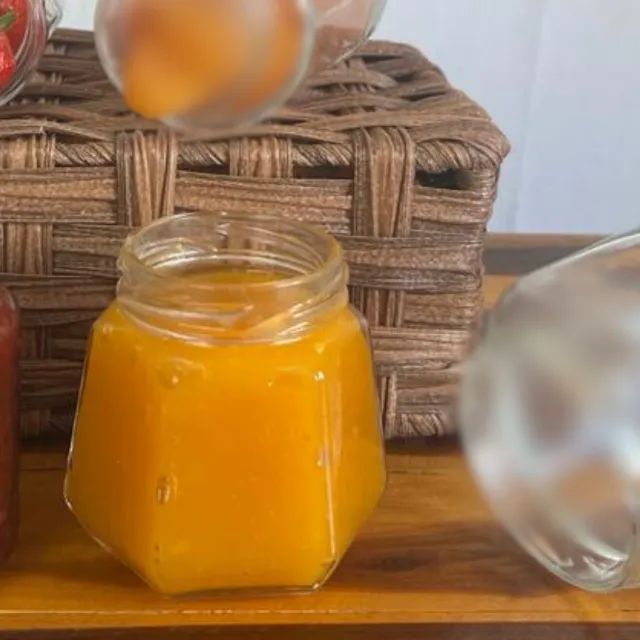 kit Pote Vidro 230ml Sextavado -24 Un C/TAMPA 