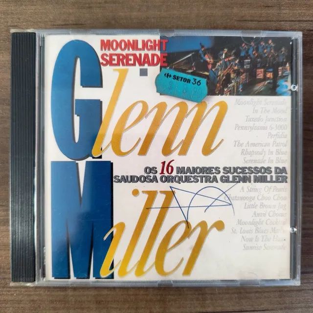 CD Glenn Miller - Moonlight Serenade - Os 16 Maiores Sucessos Da Orquestra Glenn Miller