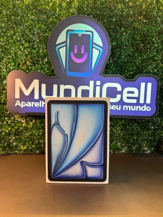 iPad Air 6 M2 128gb tela 11 polegadas novo lacrado um ano de garantia apple 