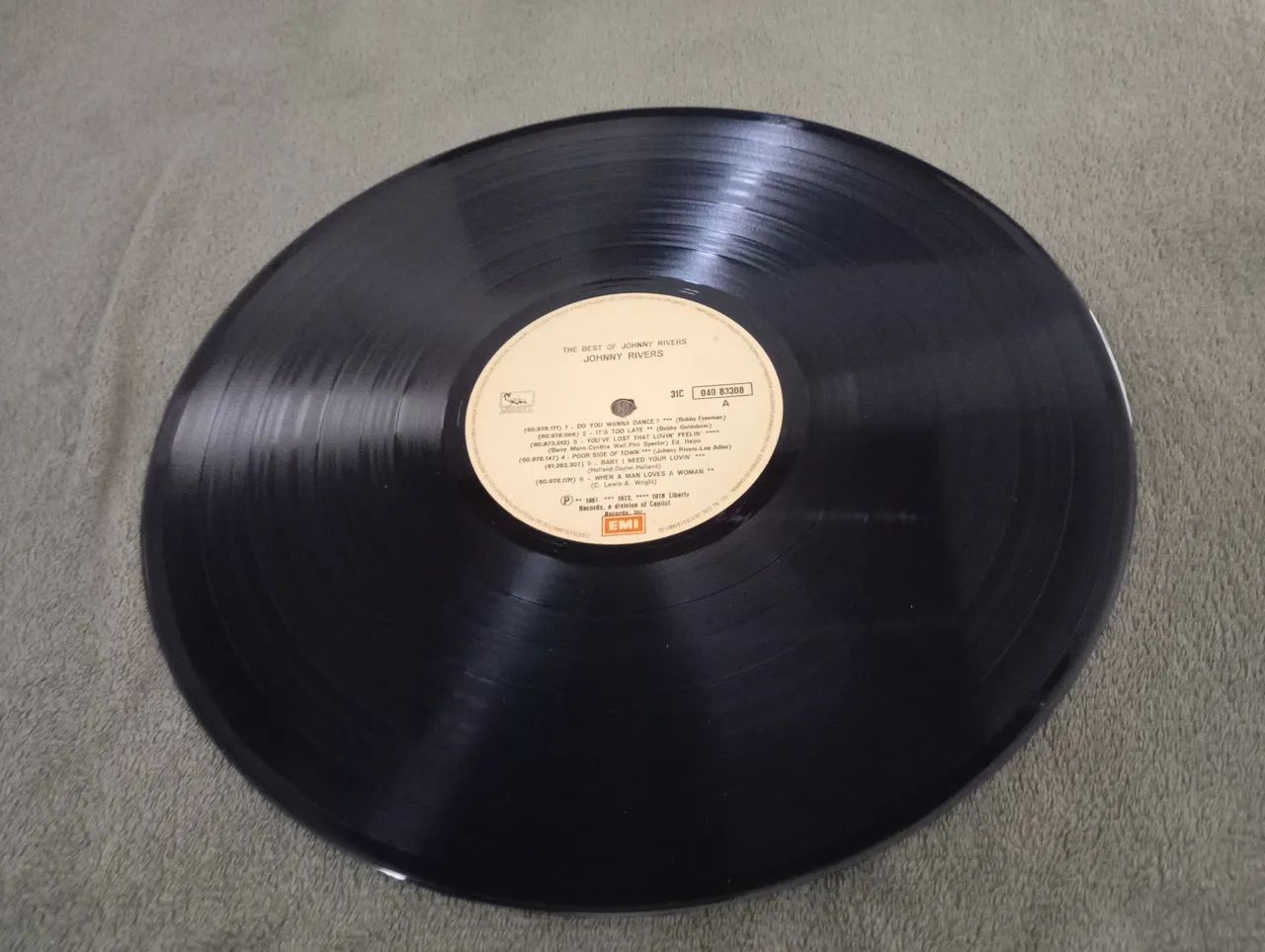 LP Disco Vinil JOHNNY RIVERS - ótimo estado  - Foto 3