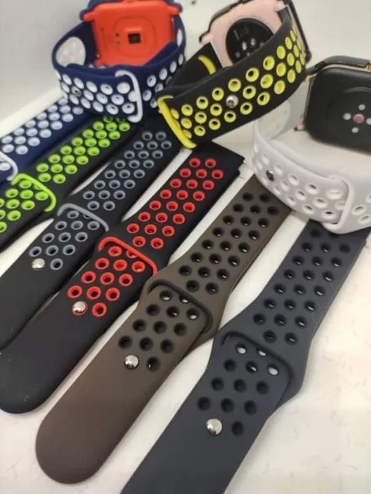 Pulseira Estilo Nike para Smartwatch encaixe de 20mm - Foto 5