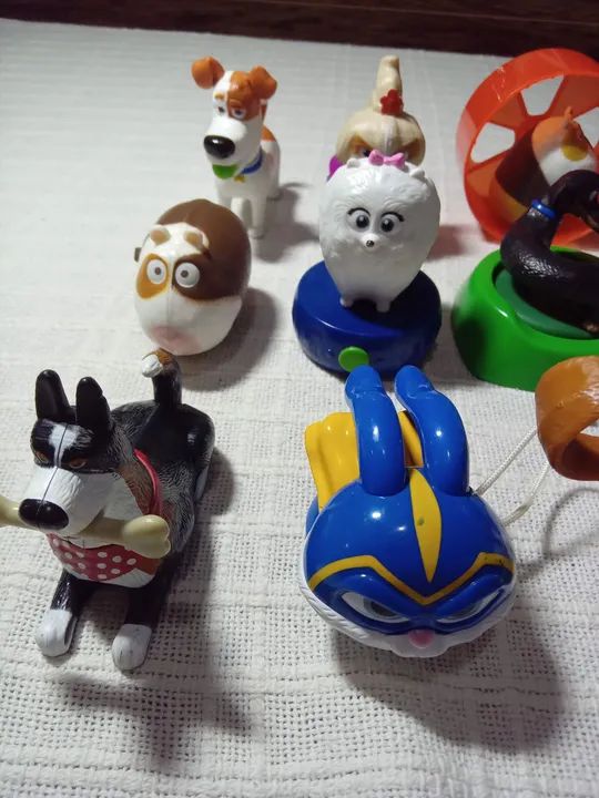 Coleção McDonald's Pets - A vida secreta dos bichos 15 bonecos sortidos - Foto 2